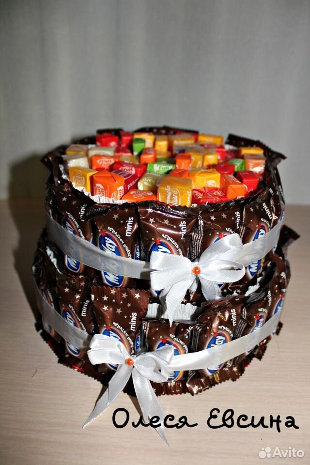 Торт из конфет купить на Зозу.ру - фотография № 3