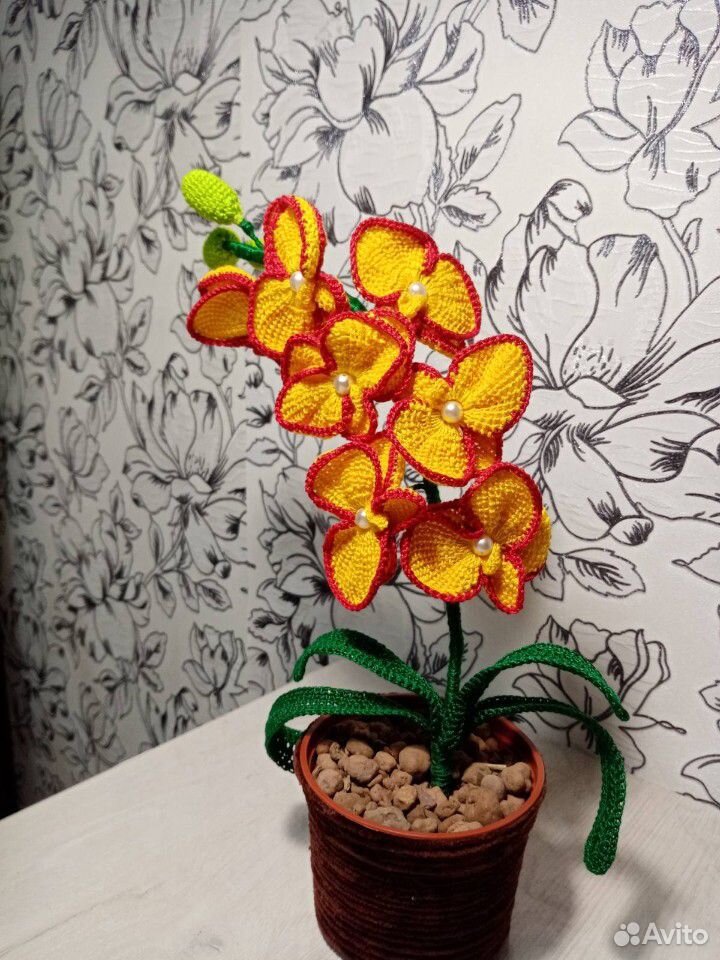 Орхидея ручной работы купить на Зозу.ру - фотография № 3