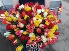 Кенийская роза, букет роз 25 штук, круглосуточно объявление продам