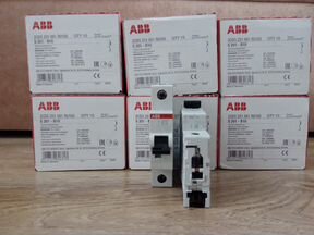 Автоматический выключатель авв s201. ABB s201 b10.