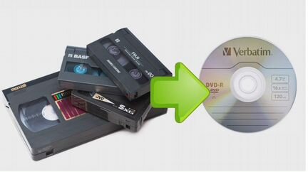 Оцифровка видеокассет на DVD, Flash, HDD