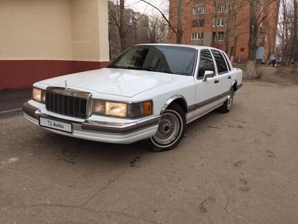 Lincoln Town Car 4.9 AT, 1990, седан