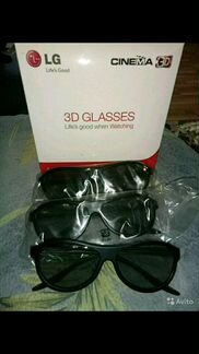 3D очки 7 штук новые