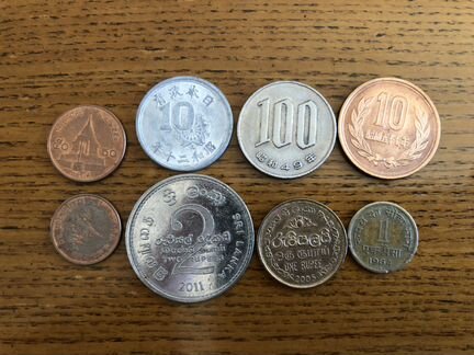 Монеты стран Европы, Азии, Африки
