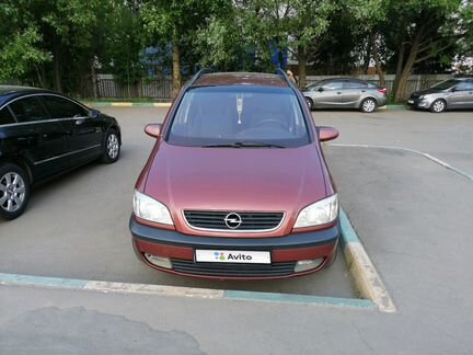 Opel Zafira 1.8 МТ, 2001, минивэн