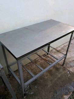 Столы производственные металлические кухонные