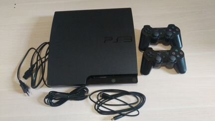 Sony PlayStation 3 Slim 320 (PS3) + 15 игр