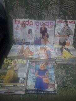 Журналы Burda за 2014-2017 годы