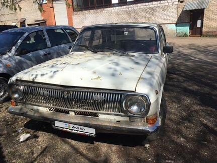 ГАЗ 24 Волга 2.4 МТ, 1980, битый, 111 000 км