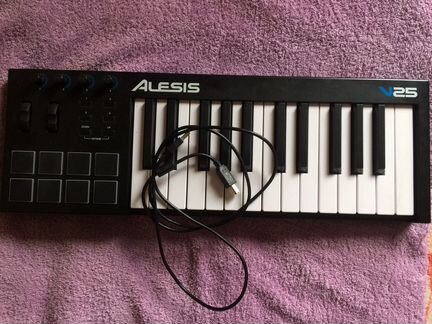 Миди клавиатура (контроллер) Alesis V25