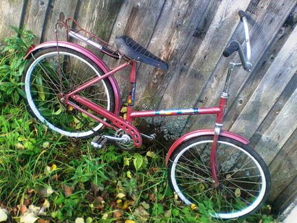 Велосипед школьник периода распада СССР как новый