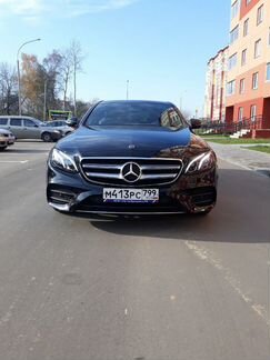 Аренда автомобиля Mercedes-Benz E класс AMG (W213)