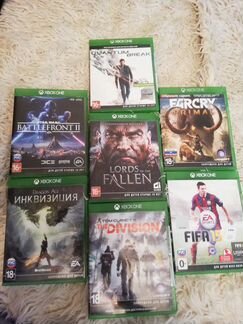 Игры Xbox One 7штук