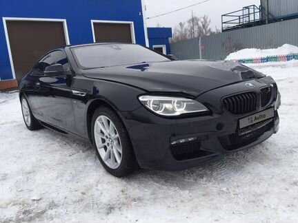 BMW 6 серия 3.0 AT, 2015, битый, 30 750 км