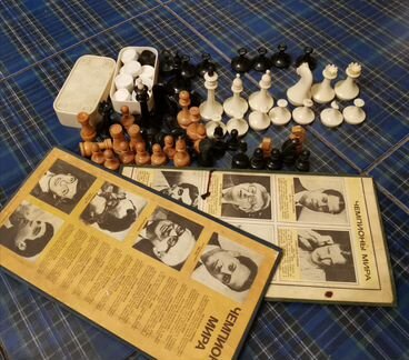 Шахматы и шашки из СССР