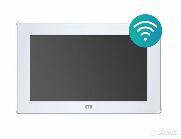 CTV-M5701 Монитор видеодомофона с Wifi (Белый)