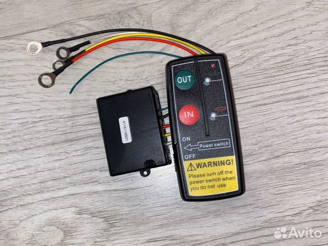 Универсальный радио пульт лебедки 12v