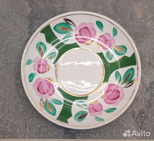 Фарфор Вербилок. 2 чайные пары