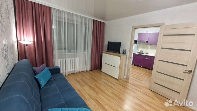 

1-к. квартира, 32 м², 2 кровати