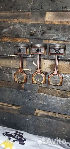 Шатун в сборе с поршнем Toyota Camry V40 2006-2011