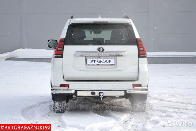 Фаркоп квадрат для Toyota Land Cruiser Prado 150