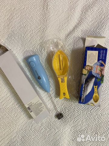 Вспениватель для молока, скребок для чистки рыбы