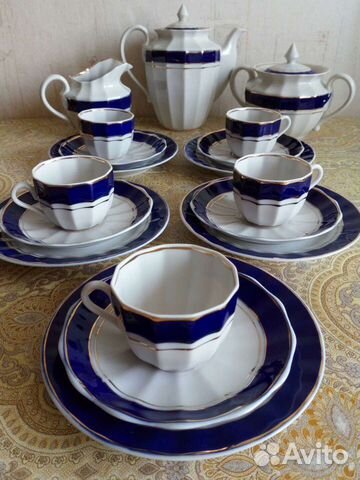 Кофейный сервиз Вербилки Гарднер Адмиральский