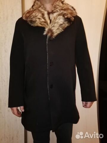 Куртка мужская зимняя на натуральном меху