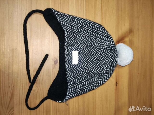 Шапка зимняя шерстяная шлем zara