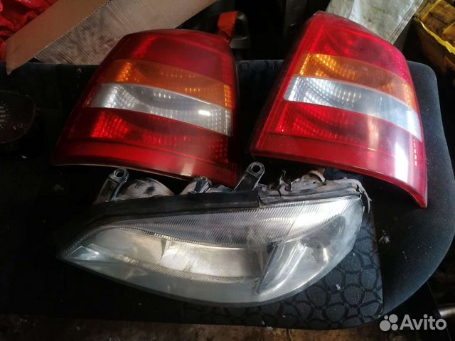 Opel astra G фонарь левый 2000г за шт