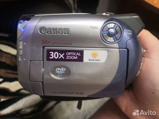 Видеокамера Canon dvd camcorder dc201