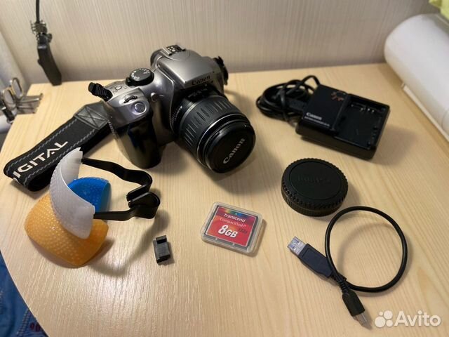 Фотоаппарат Canon eos 300D kit digital rebel kiss