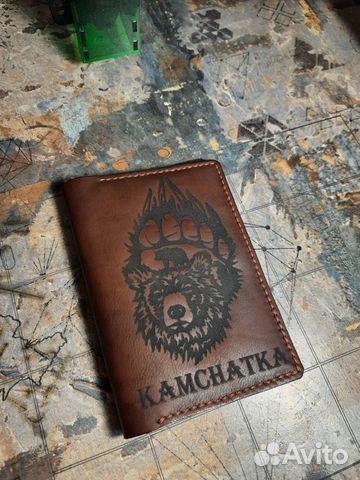 Обложка на документы/автодокументы из кожи