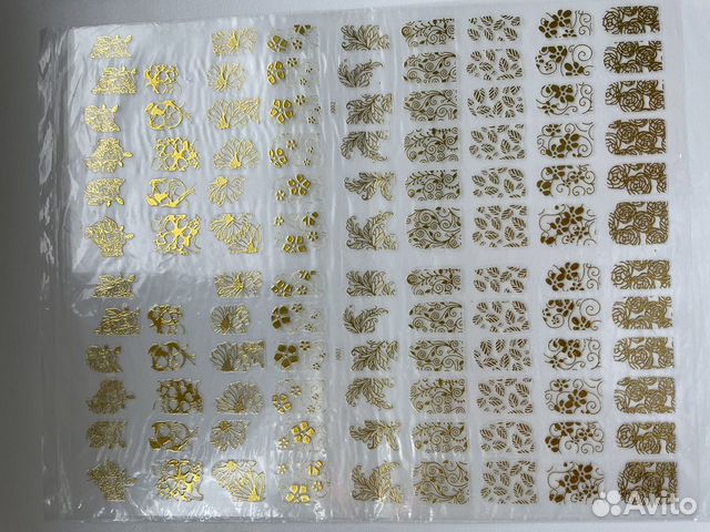 Наклейки для дизайна ногтей