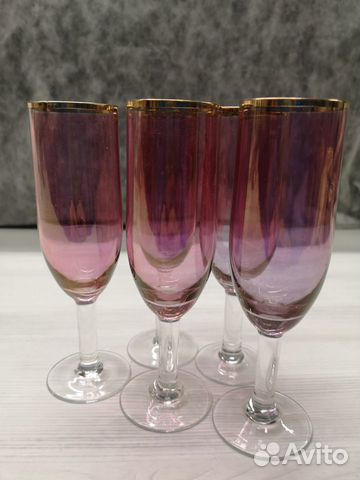 Хрустальные бокалы СССР