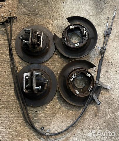 Задние тормозные механизмы Honda Accord 8 CU2