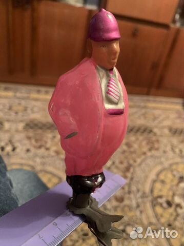 Игрушка елочная на прищепке СССР