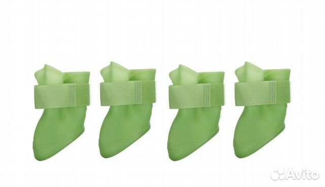 Ботинки для собак силиконовые на липучке