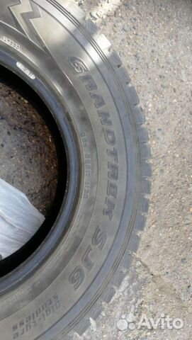 Dunlop Grandtrek SJ6 265/65 R17, 4 шт