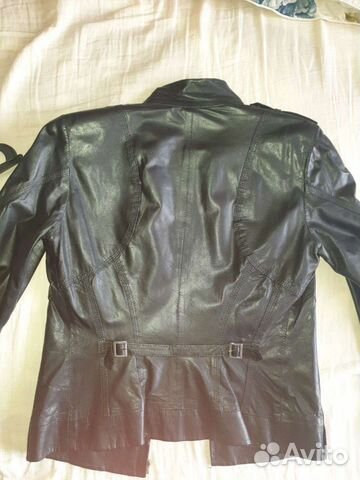 Куртка кожаная женская 46 размер новая