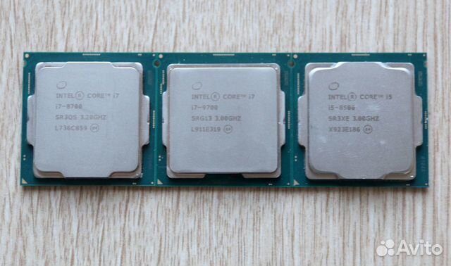 Intel Core i9-9900K / i7-9700 / i7-8700 / i7-7700