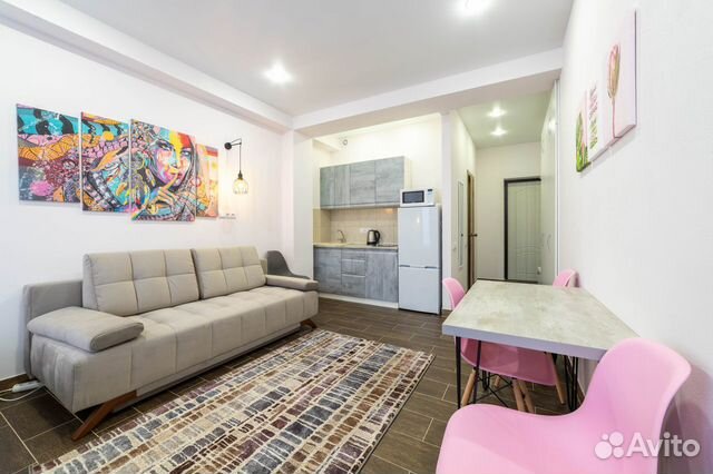 

Квартира-студия, 27 м², 2 кровати