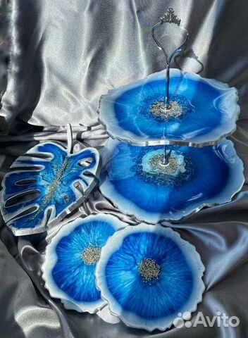 Декор для дома, экоксидная смола