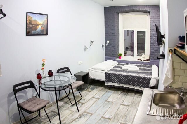 

Квартира-студия, 18 м², 1 кровать