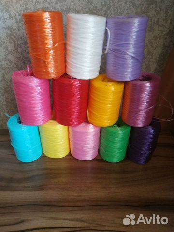 Полипропиленовые нити для мочалок