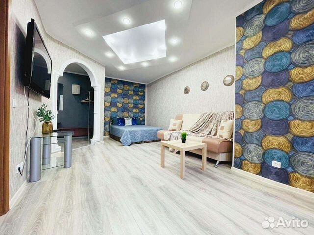 

1-к. квартира, 45 м², 2 кровати