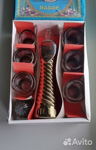 Подарочный набор из СССР стекло