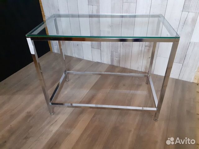 Столы-витрины (стекло)