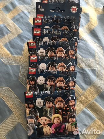 Lego минифигурки гарри поттер