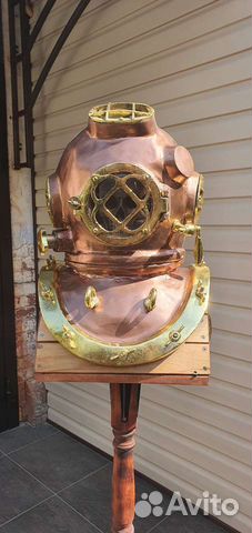 Водолазный шлем с подсветкой полноразмерный